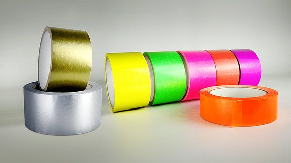 Von Neon bis Metallic – bedrucktes Klebeband in Sonderfarben  