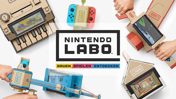 Nintendo bringt Spielekonsole aus Wellpappe  