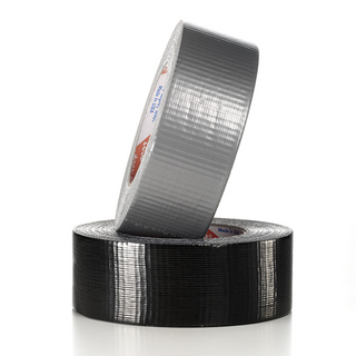 Gewebeklebeband schwarz/silber