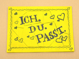 Paul Hildebrandt AG | Puzzleanleitung Valentinsbotschaft| fertiges Puzzle Paul Hildebrandt AG | Puzzleanleitung Valentinsbotschaft| fertiges Puzzle