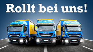 Dank moderner LKW-Flotte liefern wir auch in diesen unsicheren Zeiten zuverlässig aus 