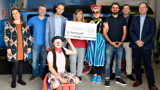 Fürther Spende an Clownprojekt e.V. Nürnberg