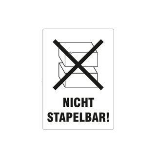 Haftetiketten, Symbol Symbol Abbildung: Vor Hitze schützen, weiß