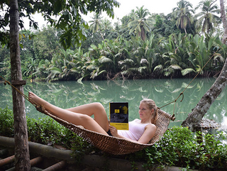 Melanie Nettersheim in Loboc auf der Insel Bohol, Philippinen
