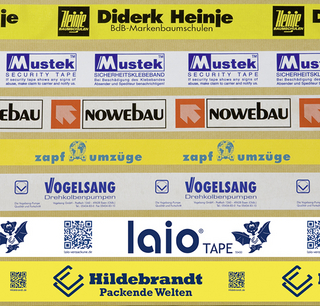Bedrucktes Klebeband mit Ihrem Logo