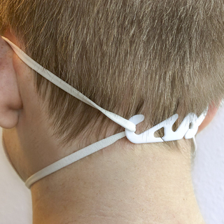 FFP2-Maske mit Ohrbändern FFP2-Maske mit Ohrbändern