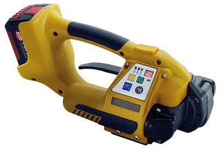 Elektrisches Akku-Spanngerät für Umreifungsbänder Elektrisches Akku-Spanngerät für Umreifungsbänder