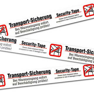 PP Warnklebeband Palette Transport-Sicherung