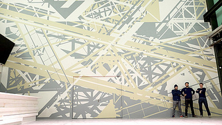 Das Berliner Tape Art-Kollektiv „Klebebande“ Das Berliner Tape Art-Kollektiv „Klebebande“