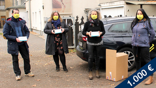 Maskenspende an Streetwork GERA e.V.