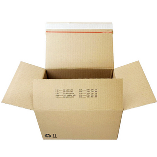 laio® Green BOX "SCATOLA" – nachhaltige Versandverpackung mit Automatikboden