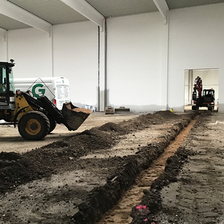 Baufortschritt Bergkamen Lagerhalle Baufortschritt Bergkamen Lagerhalle