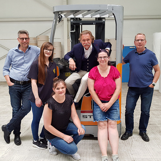 Hildebrandt-Mitarbeiter als Komparsen Hildebrandt-Mitarbeiter als Komparsen