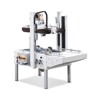 Kartonverschlussmaschine automatische Formateinstellung Kartonverschlussmaschine automatische Formateinstellung