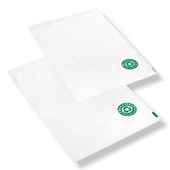 rLDPE-Druckverschlussbeutel mit Recyclingcode