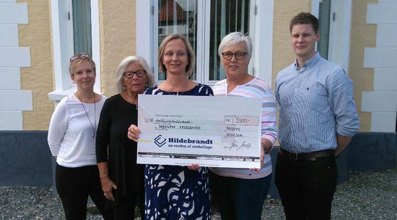 Spendenaktion Scheck Dänemark Spendenaktion Scheck Dänemark