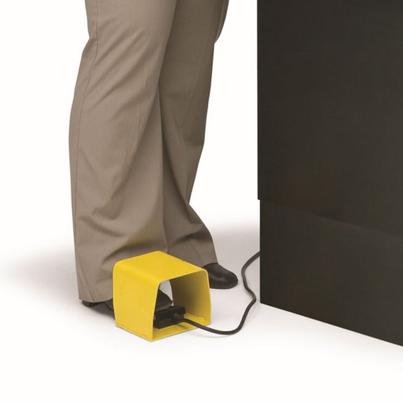 Autobag PS 125 OneStep Fußschalter-Bedienung