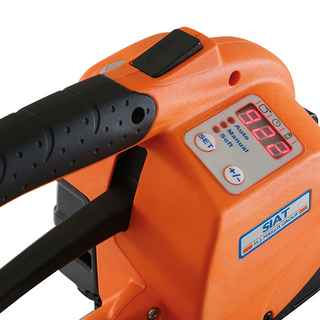 GT One Plus Anzeige der Einstellungen (Spannkraft, Verschweißzeit, Akku-Ladestand) GT One Plus Anzeige der Einstellungen (Spannkraft, Verschweißzeit, Akku-Ladestand)