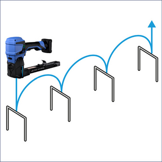 halbautomatisches Heften