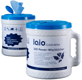 laio® CLEAN Power-Wischtücher laio® CLEAN Power-Wischtücher