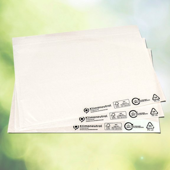 Begleitpapiertasche - LDPE-Folie mit mind. 80 % Recyclinganteil