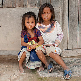 Kinderarmut ist in Asien weit verbreitet
