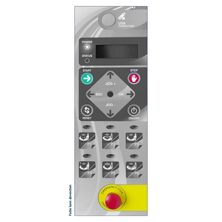 A 100 / 300 Plus-HS halbautomatische Stretchwickelmaschine Bedienelement