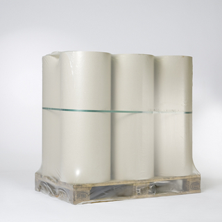 Palettenhauben/Schrumpfhauben nach dem Schrumpfen