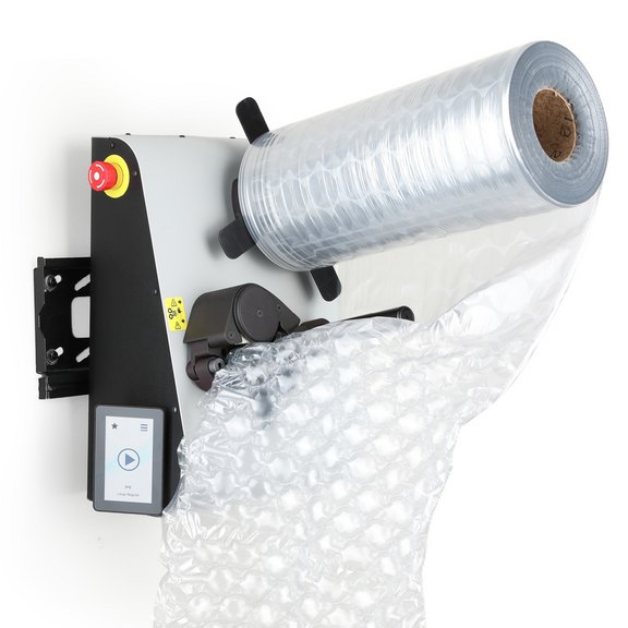 Bubble Wrap® Inflator mit Wandhalterung