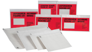 Wetterfeste Schutzhülle für Lieferschein & Co. Wetterfeste Schutzhülle für Lieferschein & Co.