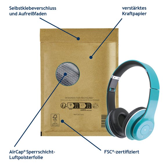 Diese recycelbaren Versandtaschen sind eine leistungsstarke Verpackungslösung
