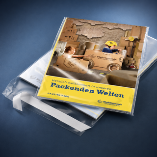 LDPE-Adhäsionsverschlussbeutel Textilien, Drucksachen, Prospekte, Kataloge und weitere Produkte LDPE-Adhäsionsverschlussbeutel Textilien, Drucksachen, Prospekte, Kataloge und weitere Produkte