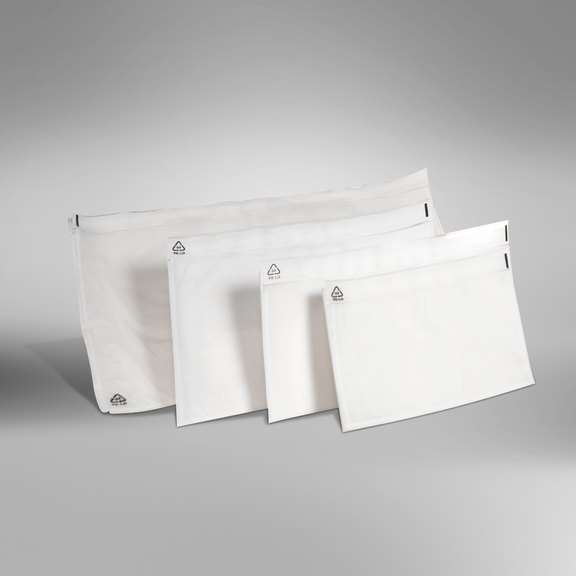 Begleitpapiertaschen ohne Druck