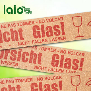 laio® Green TAPE 316 Warnklebeband VORSICHT GLAS laio® Green TAPE 316 Warnklebeband VORSICHT GLAS