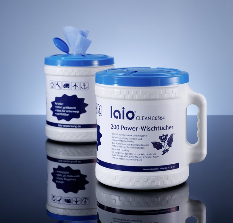 laio® CLEAN Power-Wischtücher 