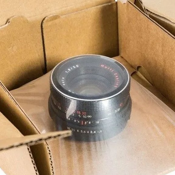 Zuschnitt des Kartons sorgt für einen zusätzlichen Schutz