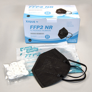 PH | XIQUE FFP2 NR Filtrierende Halbmaske schwarz PH | XIQUE FFP2 NR Filtrierende Halbmaske schwarz