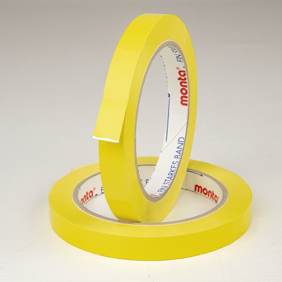 Monta® 250F PVC-Klebeband gelb