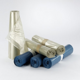 Unsere LDPE-Müllsäcke in verschiedenen Stärken, Farben und Größen