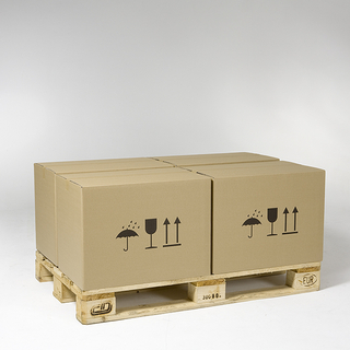 Wellpappe Euro-Packing-System