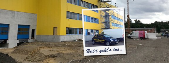 Halbzeit beim Bau: Bergkamen wird gelb  