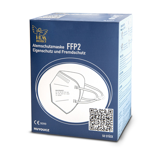 FFP2-Maske mit CE-Zertifizierung