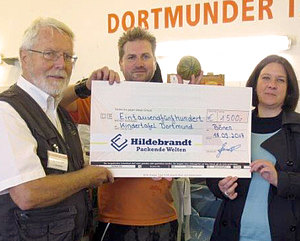 Spende an die Dortmunder Tafel Spende an die Dortmunder Tafel