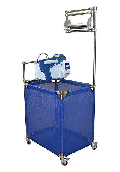 MINI PAK’R™ Mobile Fill mit Auffangkorb MINI PAK’R™ Mobile Fill mit Auffangkorb