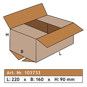 Sparkarton 220 x 160 x 90 mm Sparkarton 220 x 160 x 90 mm