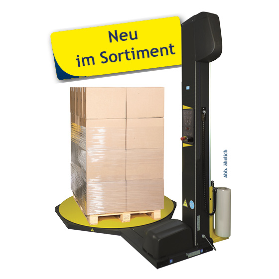 kraftschonendes Einstretchen von Paletten kraftschonendes Einstretchen von Paletten