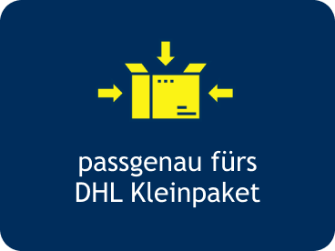 passgenau fürs DHL Kleinpaket passgenau fürs DHL Kleinpaket