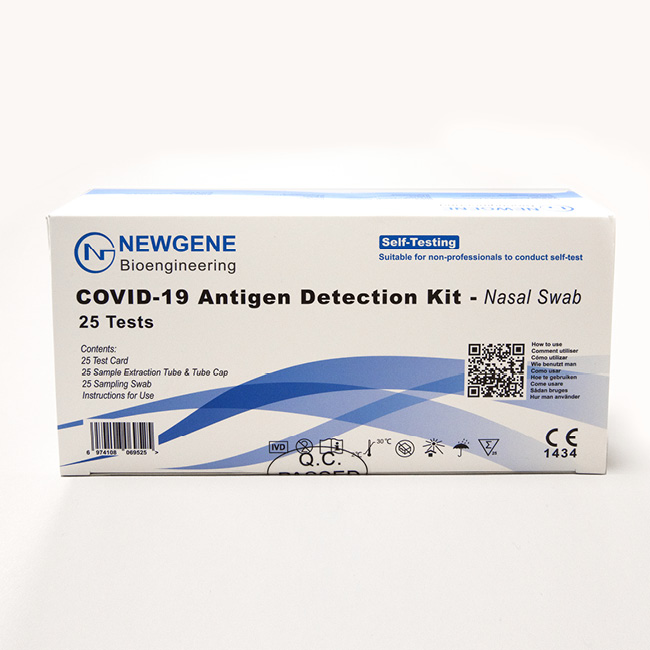 NEWGENE COVID-19 (SARS-CoV-2) Antigentestkit für Selbsttest 5er Verpackung